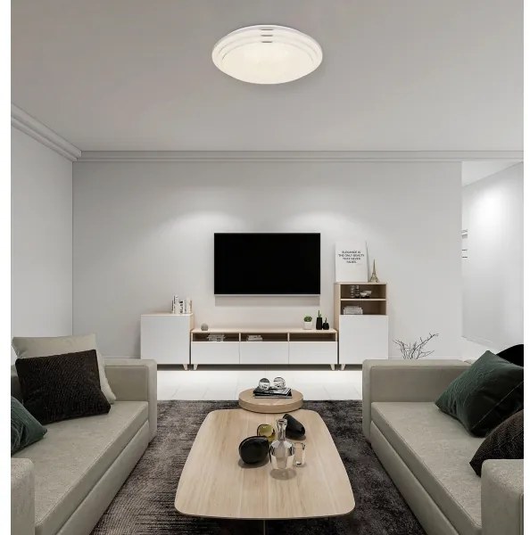 Globo 48419-18 - LED Dimmelhető mennyezeti lámpa ALEY LED/18W/230V + távirányító