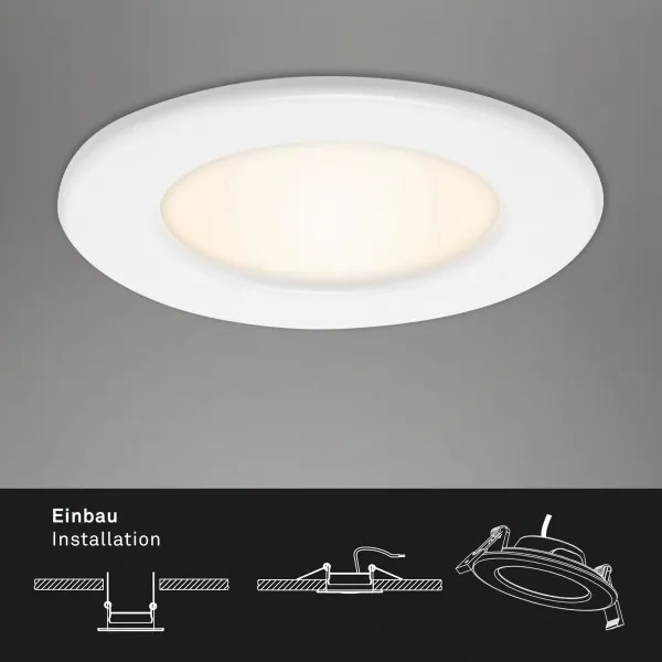 3 darabos szett – fürdőszobai beépíthető LED lámpa LED/6W/230V 3000K IP44 fehér