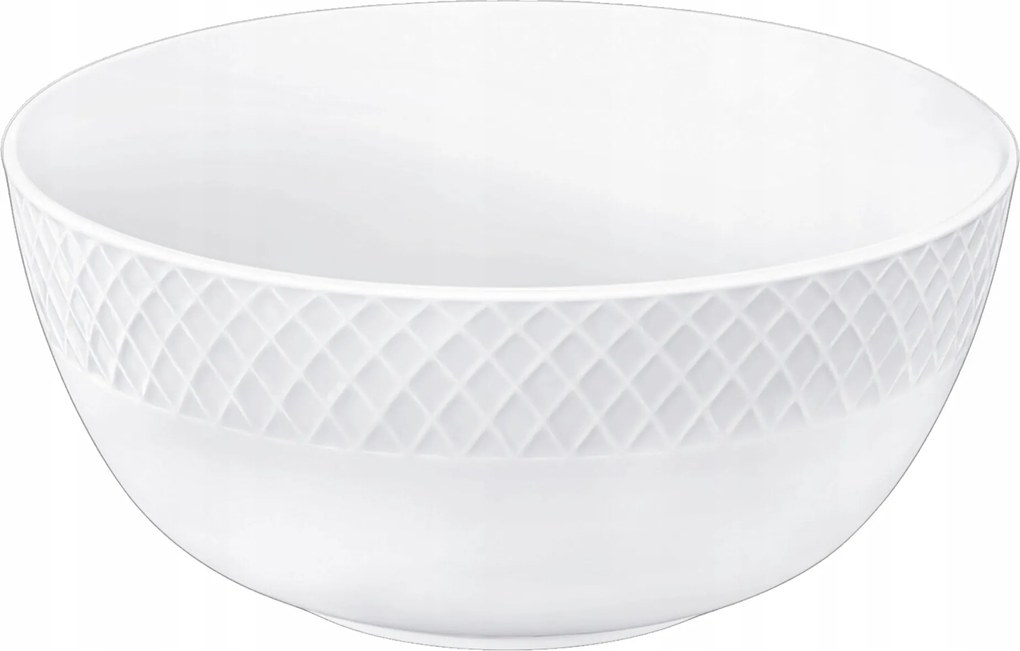 Leveses tál fehér Porcelán Saláta tálaló 600 ml Wilmax snackekhez