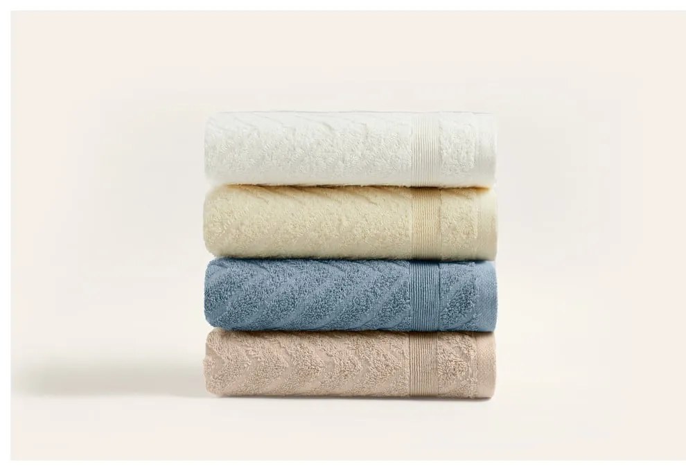 Pamut törölköző szett 4 db-os 90x50 cm - Foutastic