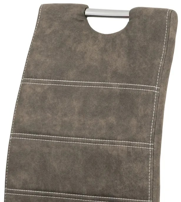 Barna Szövet Étkezőszék. HC-483 BR3