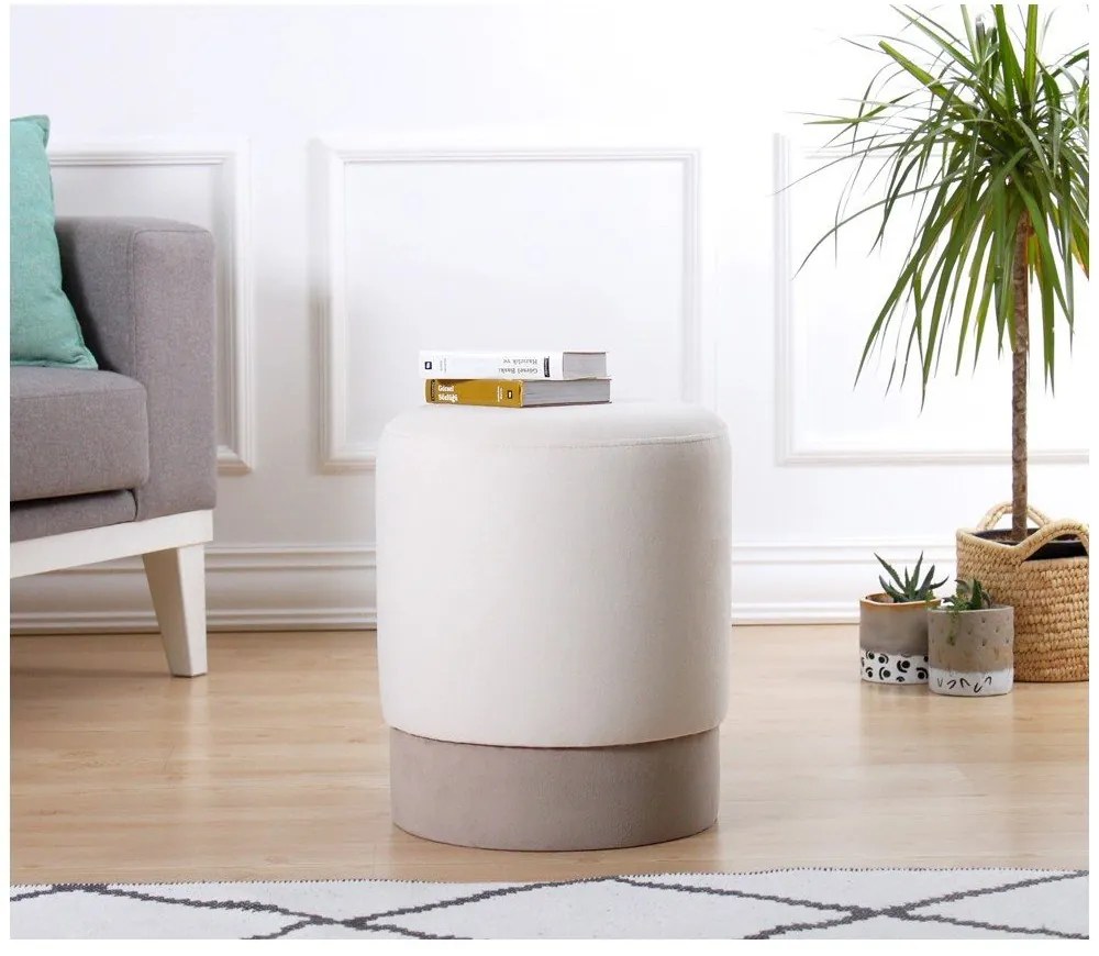 Fehér puff Ropp – Artie