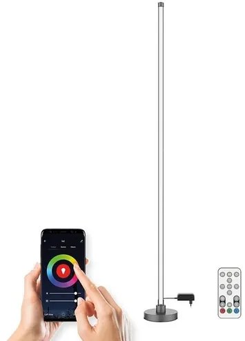 LED állólámpa Solight szürke WO62