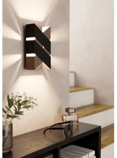 Eglo 99689 - LED Fali lámpa GURARE 2xLED/2,5W/230V