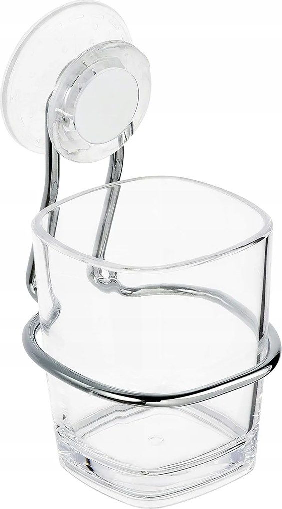 Ridder fogkefetartó bögre tapadókoronggal, átlátszó sorozat vége