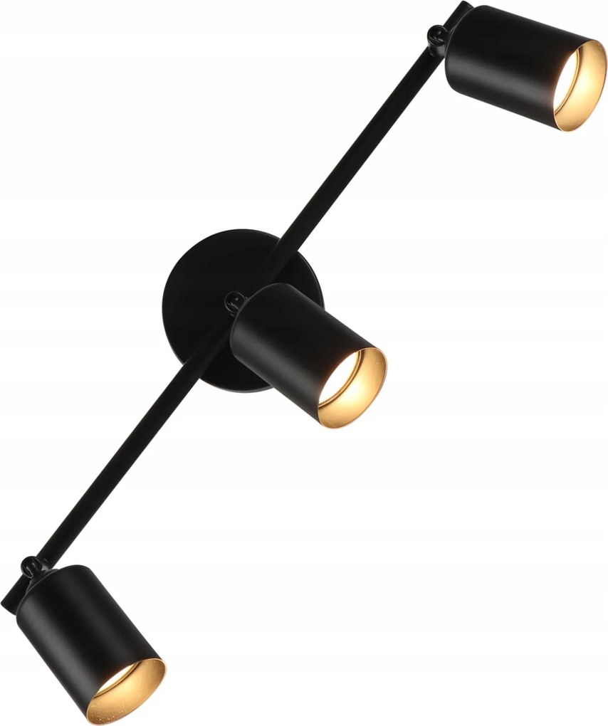 Ceres 3 fali lámpa fekete GU10 1730006