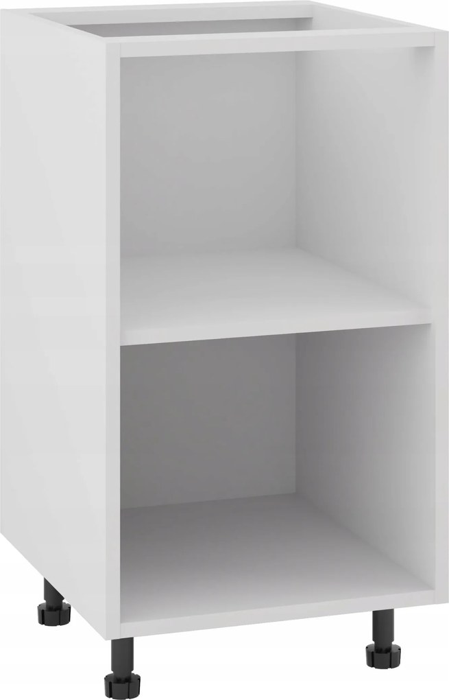 Korpusz fehér alsó konyhaszekrény 45/82 tartozékokkal