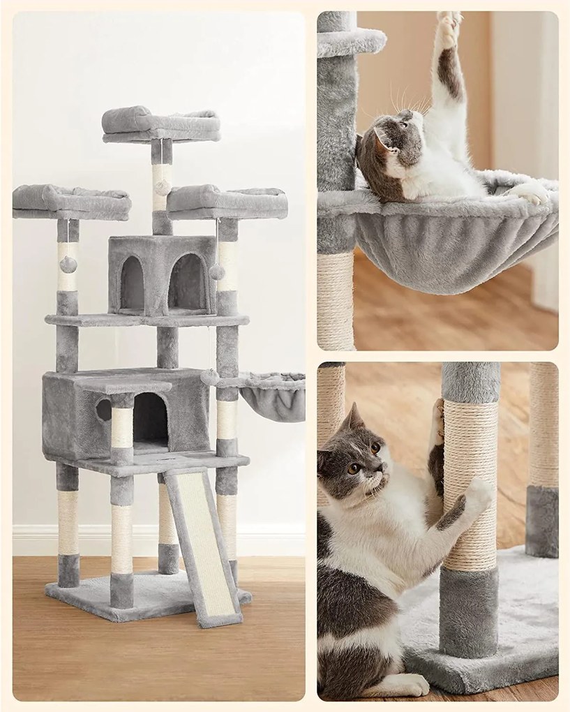 Macska kaparófa, XXL macskafa 54 x 49 x 169 cm