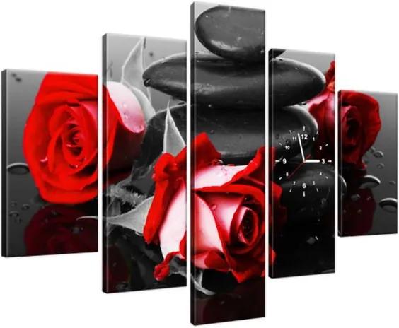 Órás falikép Roses and spa 150x105cm ZP1400A_5H