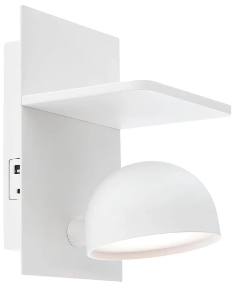Redo 01-3491 - LED Fali spotlámpa SEIBI LED/7W/230V USB CRI 90 fehér