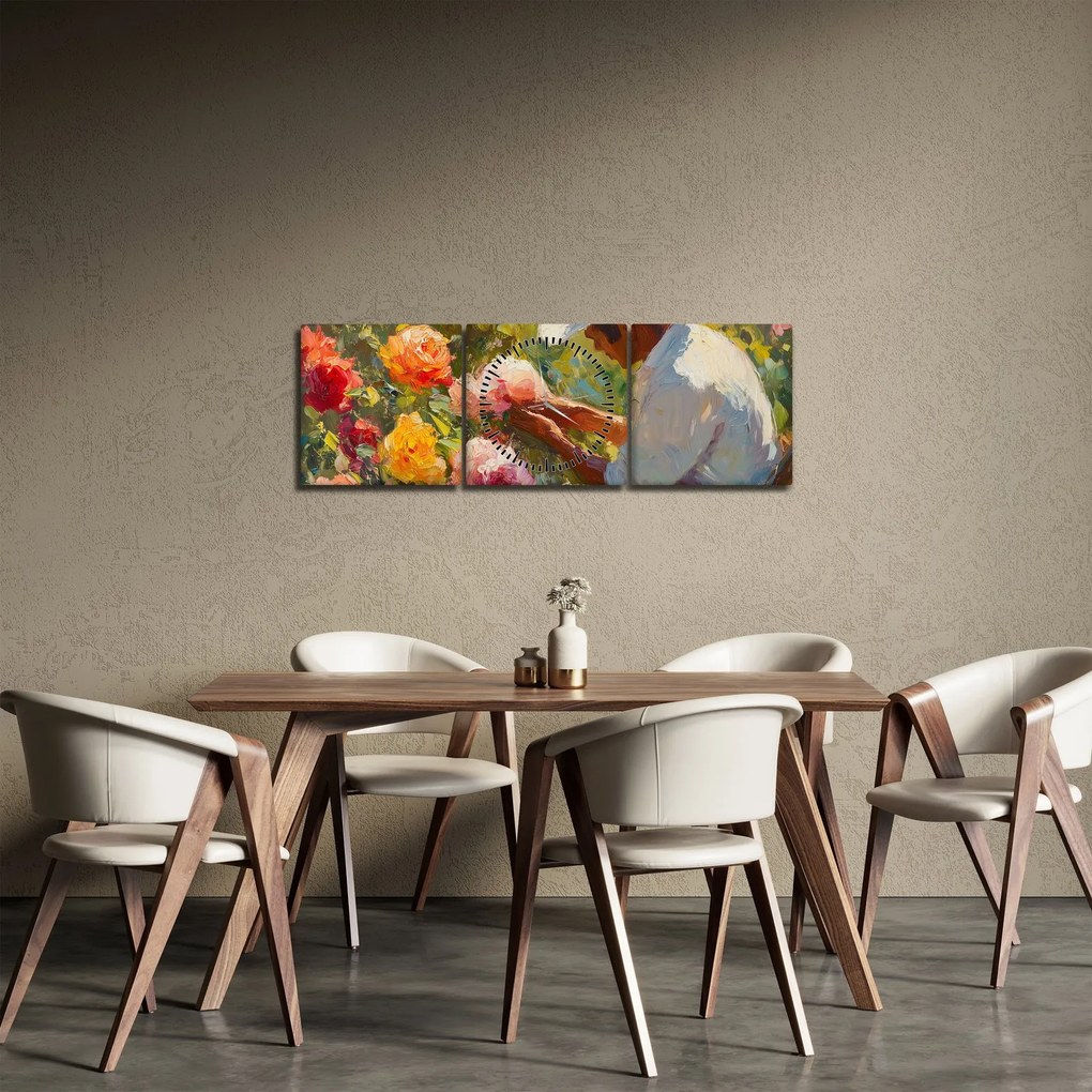 Kép - Kertész (órával) (90x30 cm)