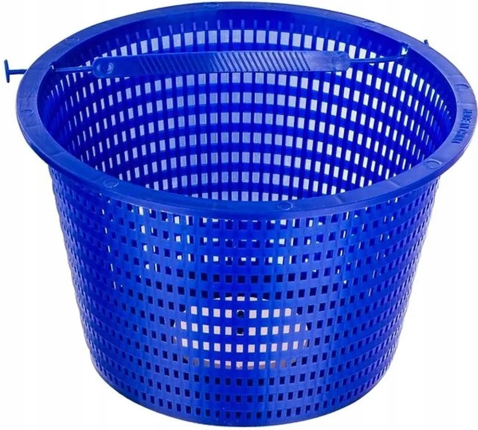 18 cm-es lefölözőkosár, kék, közepes