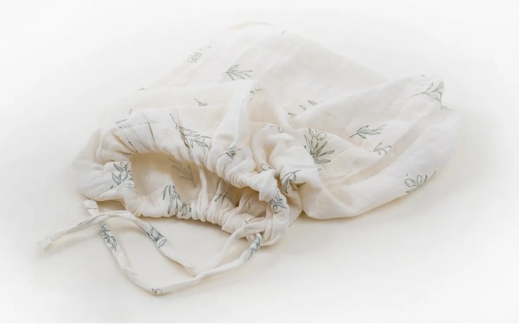 Matex Olajfa ág muszlin ágyneműhuzat, 140 x 200 cm, 70 x 90 cm