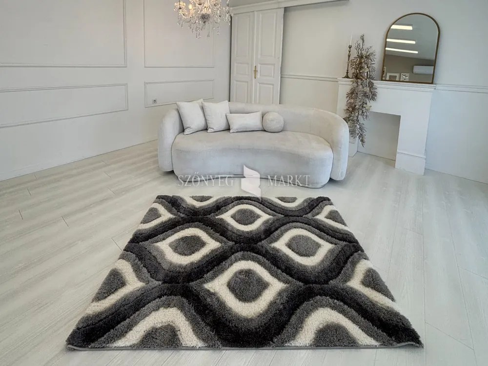 Marbella 3082A Szürke (Grey) szőnyeg 80x250
