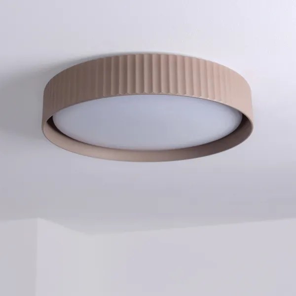 Brilagi - LUCIA LED dimmelhető mennyezeti lámpa LED/48W/230V Ø 41 cm taupe + távirányító