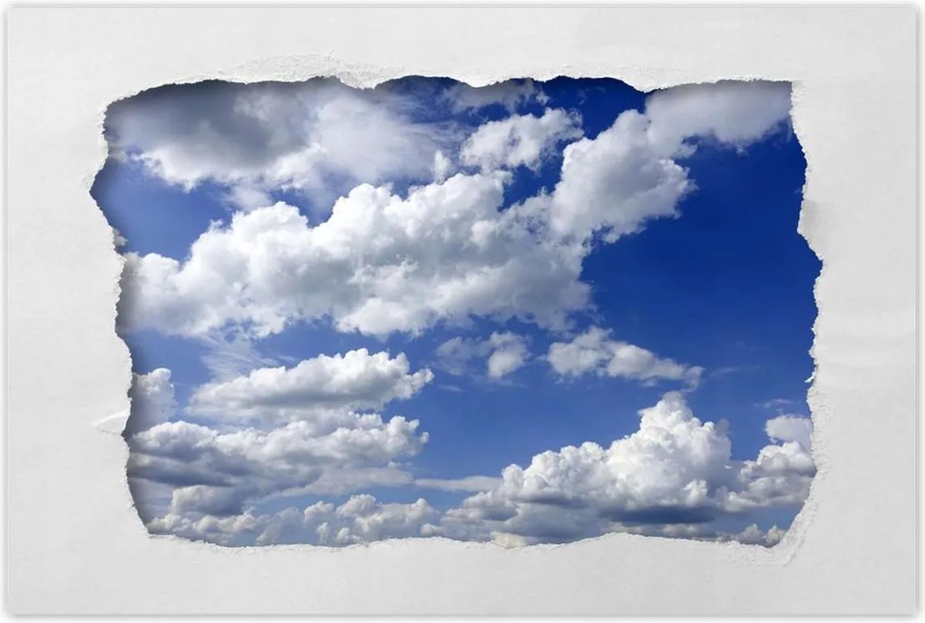 Poszterek 120x80 Gömbölyű felhők Égbolt