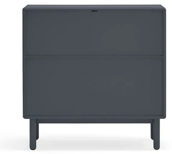 Sötétszürke alacsony komód 90x90 cm Corvo - Teulat