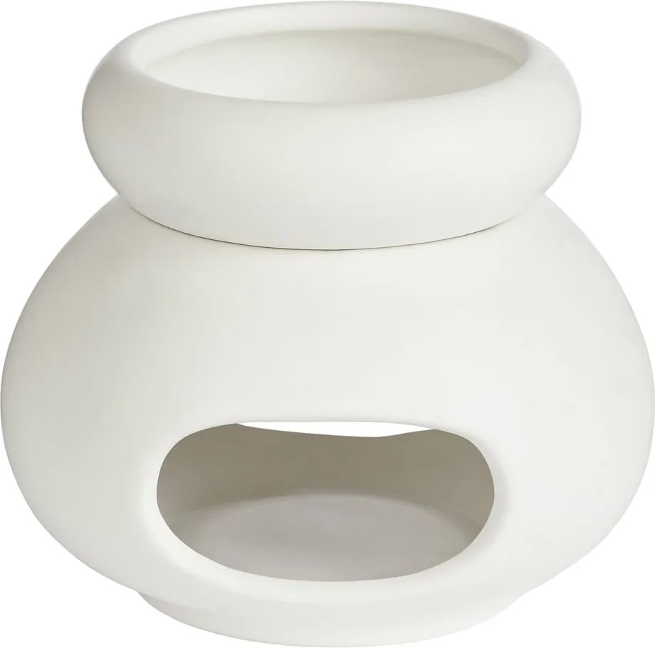 AMBIANCE porcelán aromalámpa, fehér