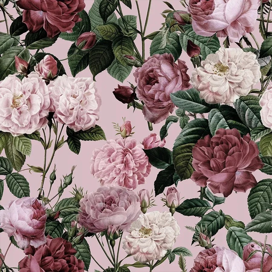 Morena Velvet szövet 150cm széles, rózsaszín