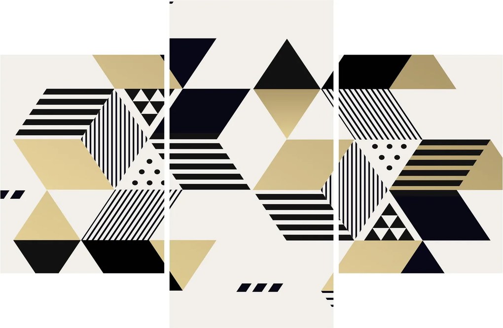 Kép - Geometriai formák N⁰1 (90x60 cm)