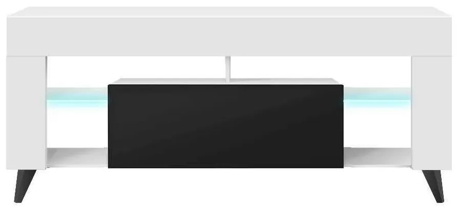 Tv szekrény/asztal Huricane  (fehér + fekete). Akció -16%. 1098725