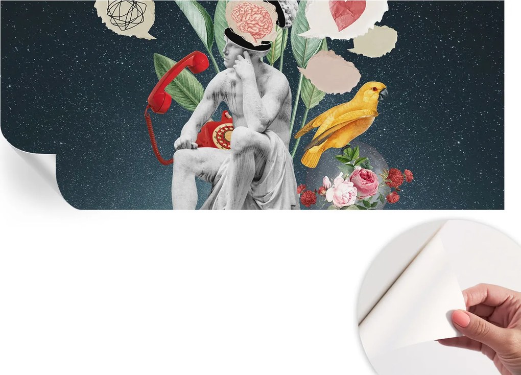 Fotótapéta Öntapadós Design Divatos Szürreális művészet 250x104