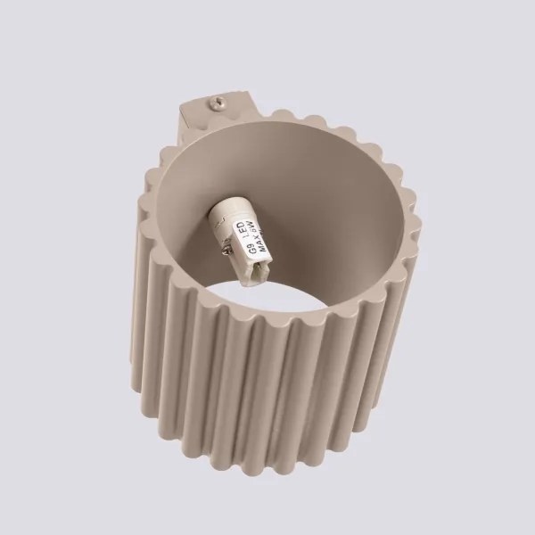 Sollux  SL.1816 - AURA fali lámpa 1xG9/10W/230V taupe