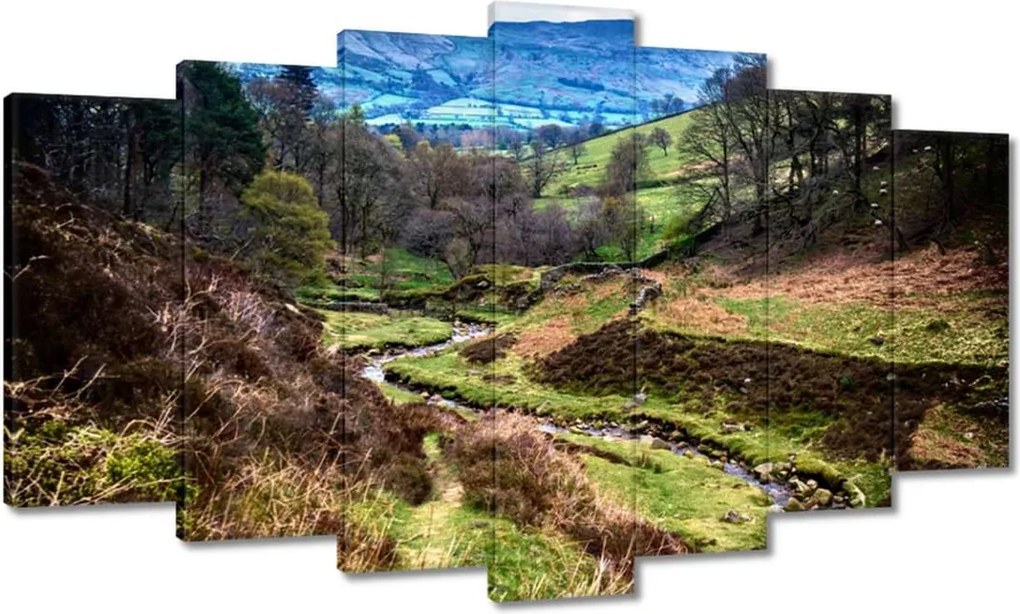 Festmények 140x80 Patak a hegyekben