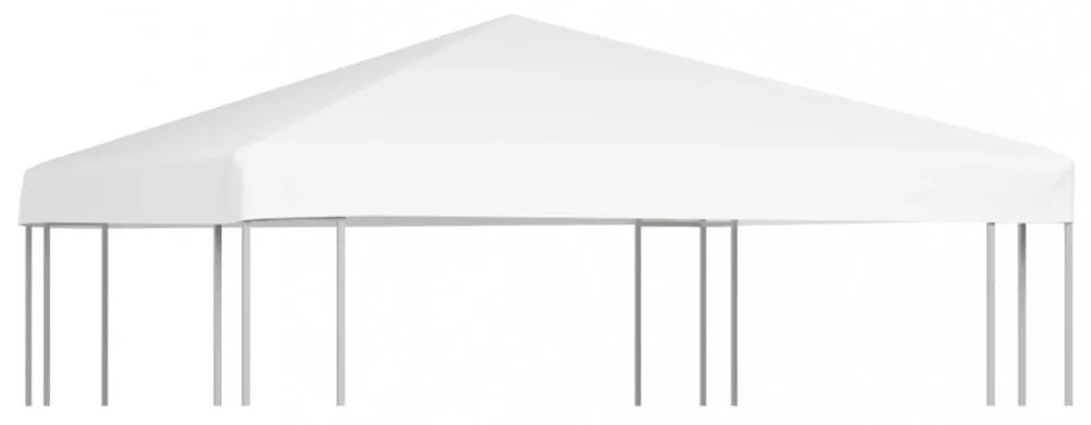 fehér pavilon-tetőponyva 270 g/m² 3 x 3 m