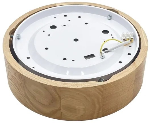 Brilagi - CARVALHO LED mennyezeti lámpa LED/20W/230V, tölgy, átm. 27,5 cm