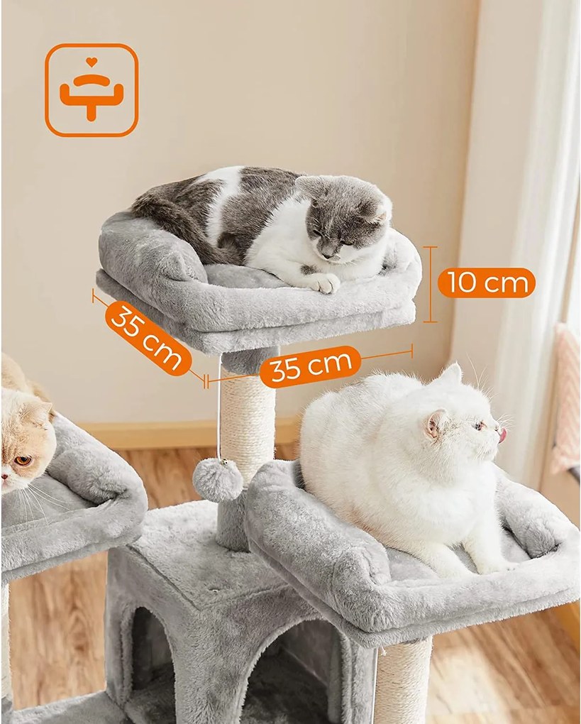 Macska kaparófa, XXL macskafa 54 x 49 x 169 cm