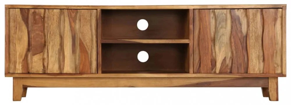 tömör kelet-indiai rózsafa TV-szekrény 118 x 30 x 40 cm