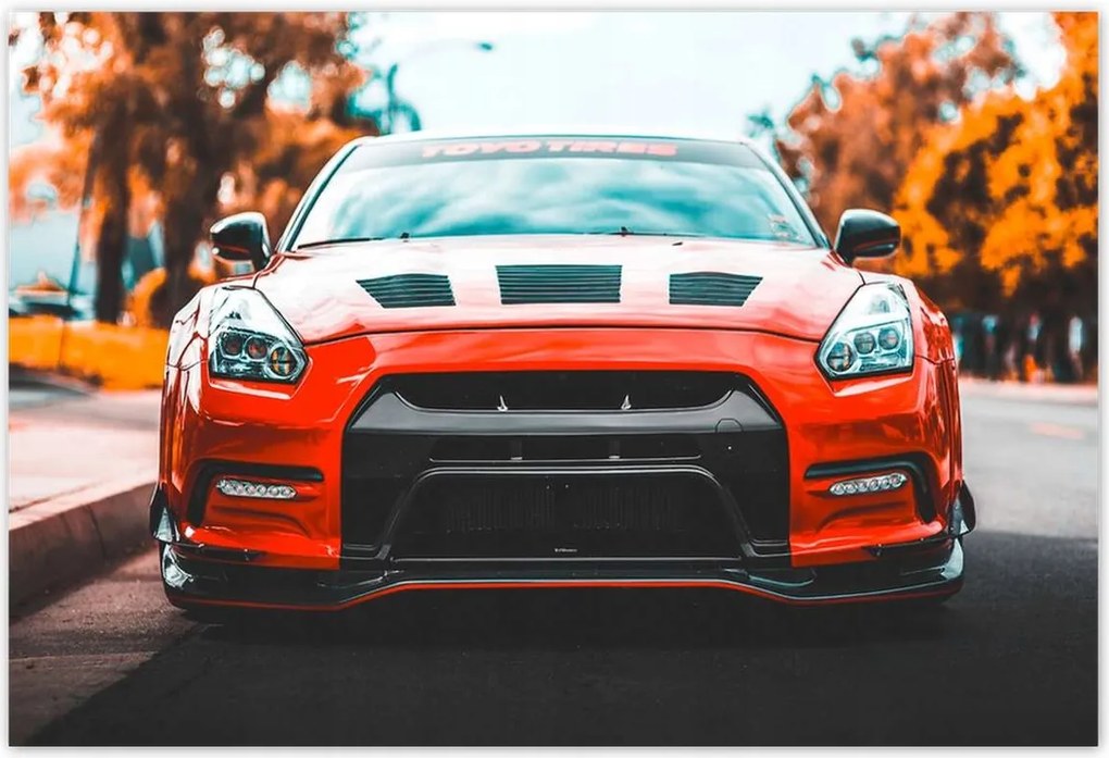 Poszterek 185x125 Nissan Skyline gtr 2017