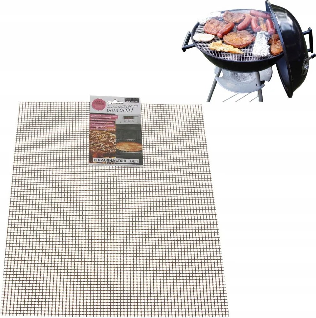 Teflon Sütőszőnyeg Grillháló Többször Használható 42x36