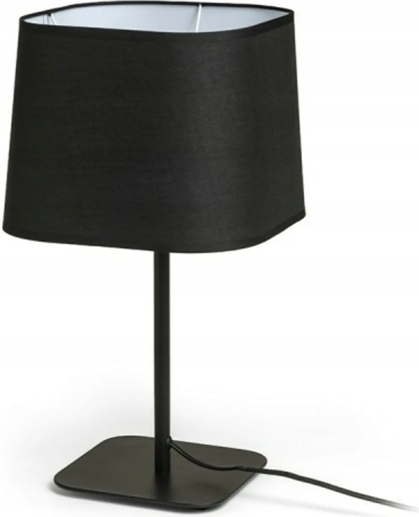 Rendl Perth asztali lámpa fekete E27 15W modern design 465 mm