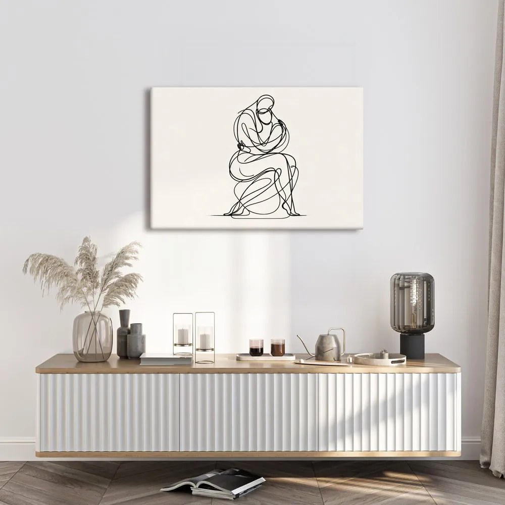 Kép minimalista alakrajz