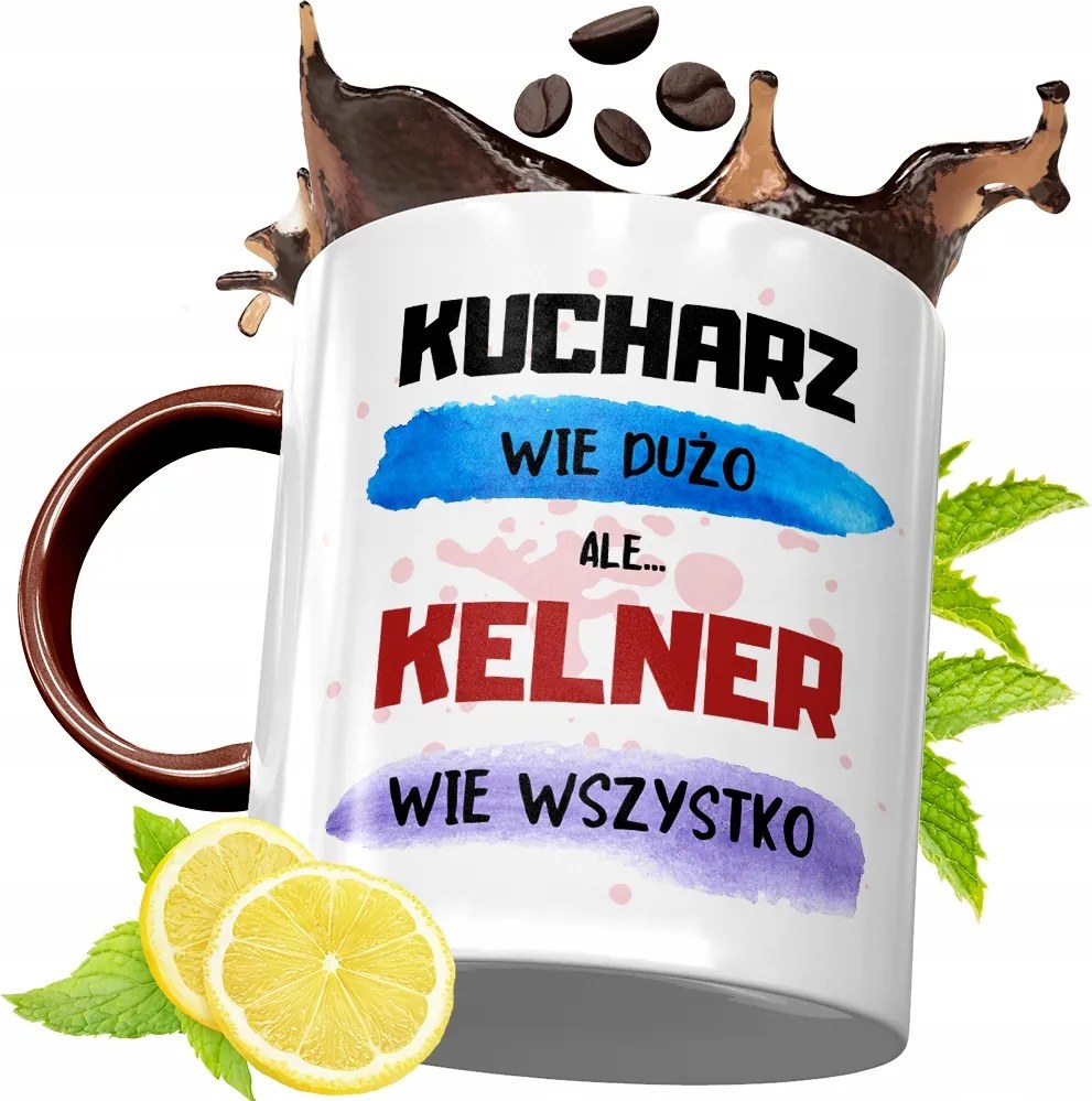 Bordó Bögre Pincérnek Születésnapra Ajándék fényképes nyomtatással