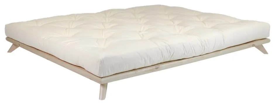 Senza Bed Natural ágy, 160 x 200 cm - Karup Design
