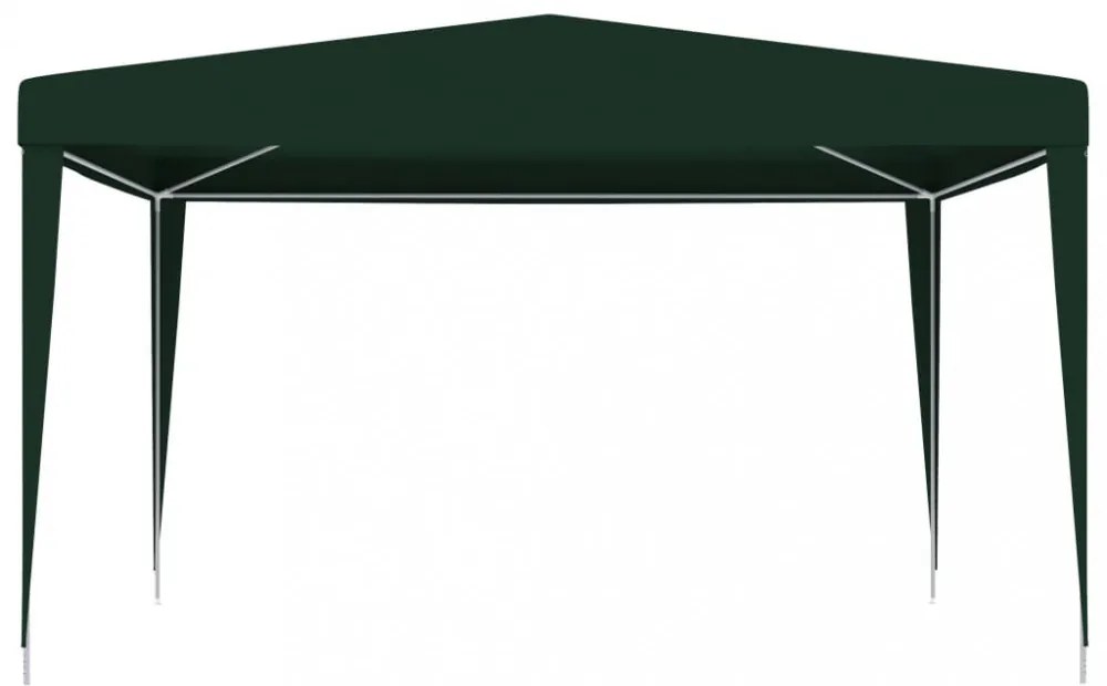 zöld rendezvénysátor 4 x 4 m 90 g/m²