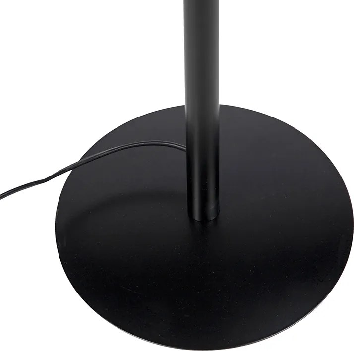Botanikai állólámpa fekete zöld árnyékolóval 40 cm - Simplo