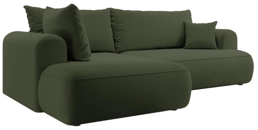 Sarokkanapé Olivo II (B) (zöld + fekete). 1099255