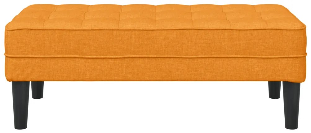 Pad Sötétsárga 113x57x39 cm Szövet
