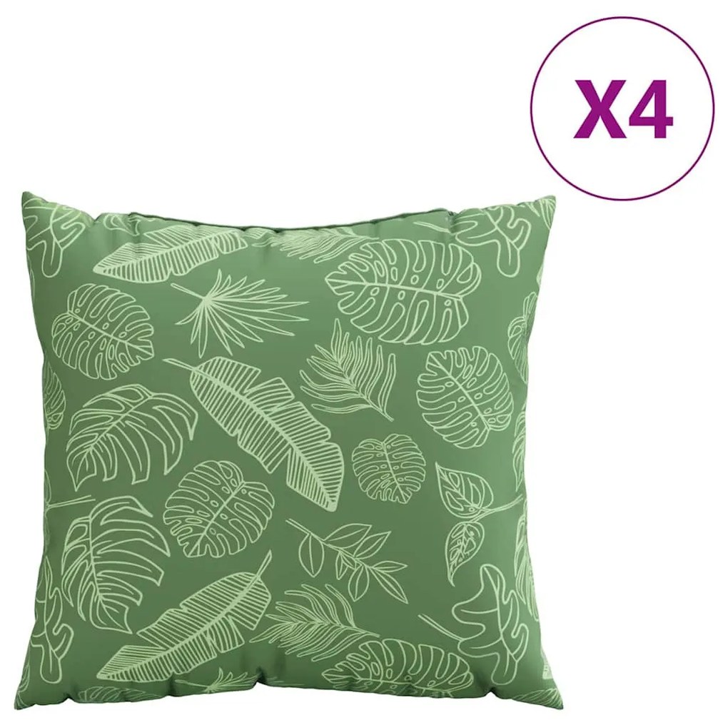 Dobópárnák 4 pcs Sokszínű 40 x 40 cm szövet