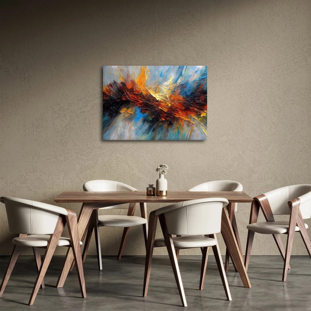 Kép - Színes textúra (70x50 cm)