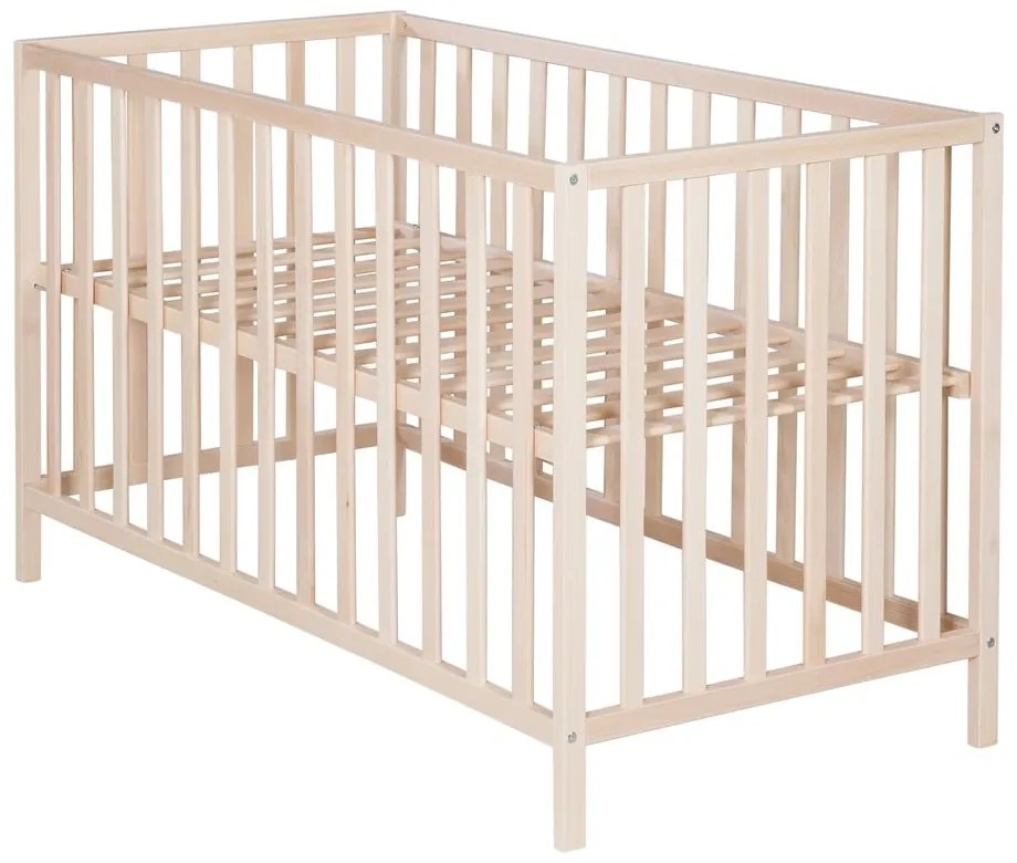 Natúr színű babaágy 60x120 cm Cosi – Roba