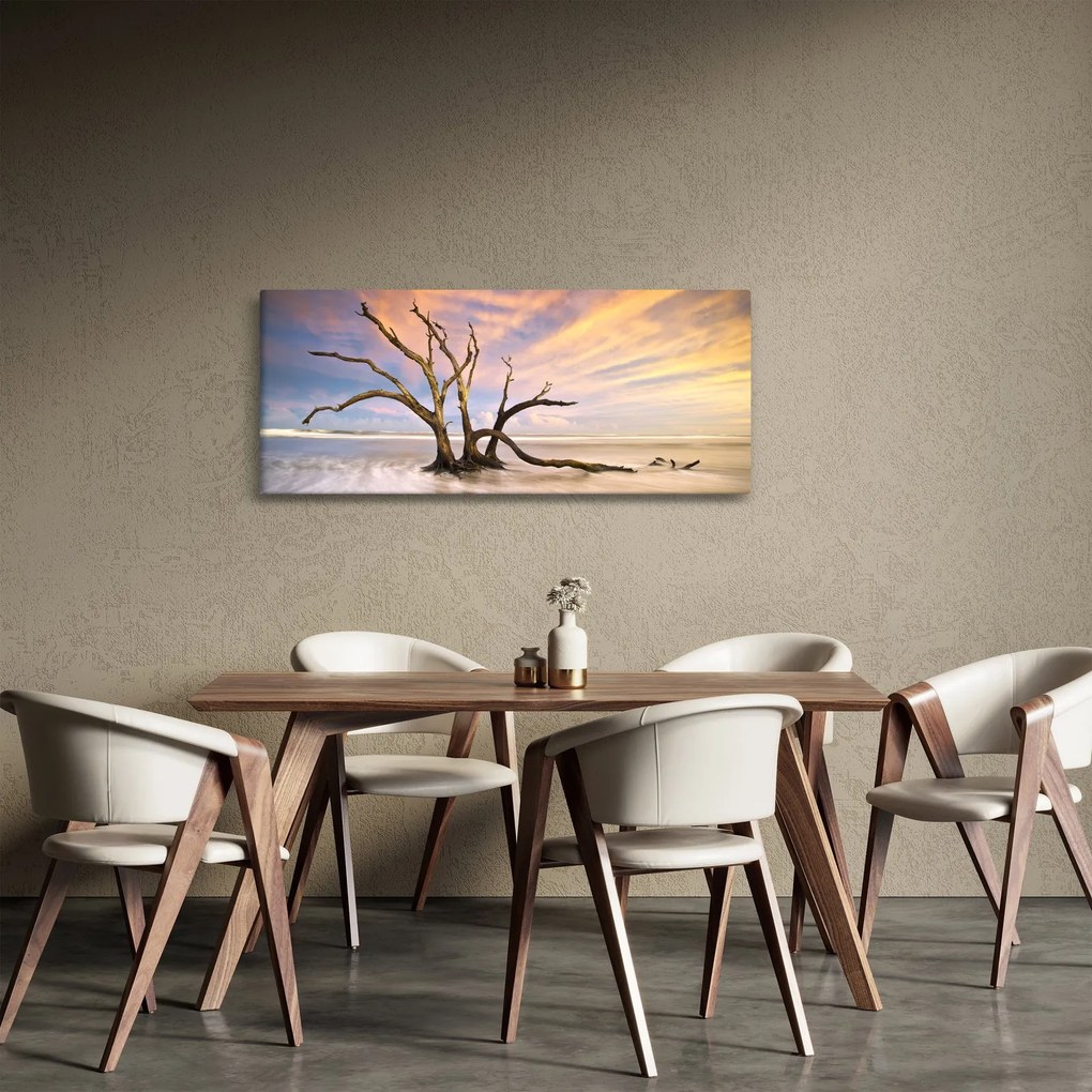 Egy fa képe az óceánban (120x50 cm)
