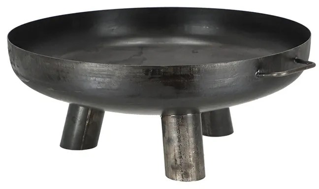 Fém tűzrakó tál, 60 cm átmérőjű