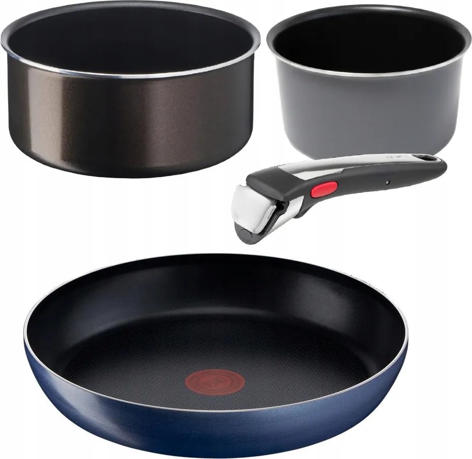 Ingenio Serpenyő Szett 2 Db Edény 28/24/16 CM Gáz Fogantyú 4 Részes