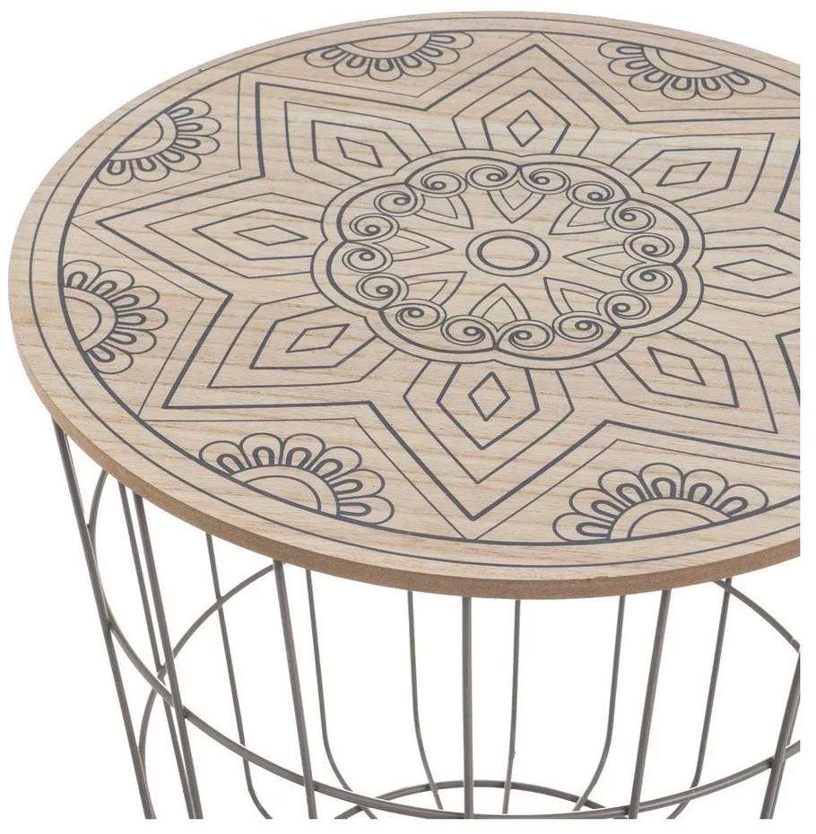 Kerek tárolóasztal szett 2 db-os ø 40 cm – Casa Selección