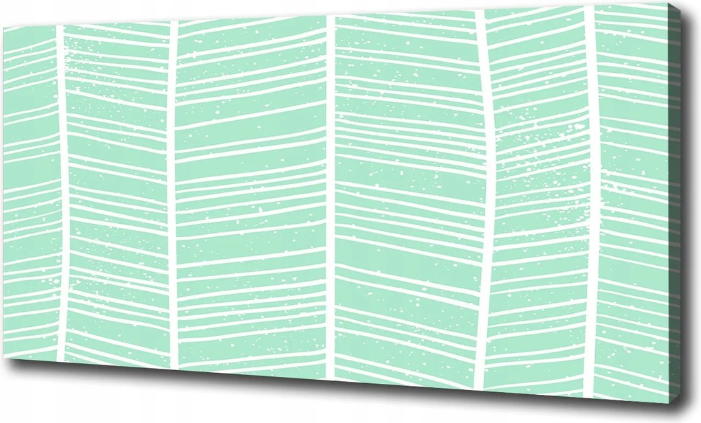 Nagyméretű vászonkép Halszálka mintás 100x70 cm